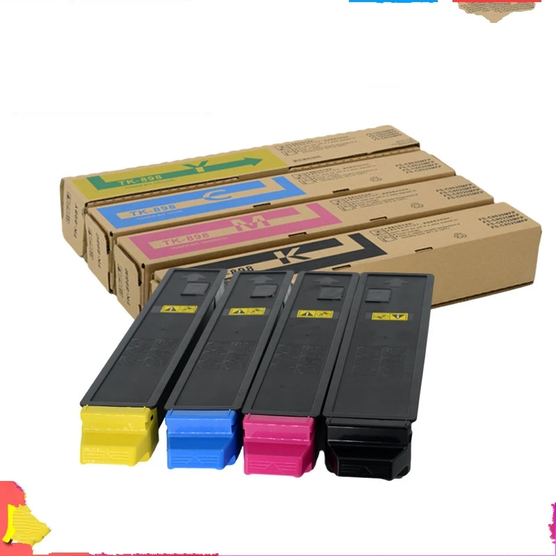 4pcs  TK-895 896 897 899 copier toner cartridge for FS C8020MFP C8025MFP C8520MFP C8525MFP TASKalfa 255c 205c 256ci 206ci one sets 118usd