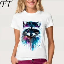 Новинка, летняя модная женская футболка хиппи с коротким рукавом, мягкая ткань, повседневные футболки, Яркие топы для девочек с рисунком