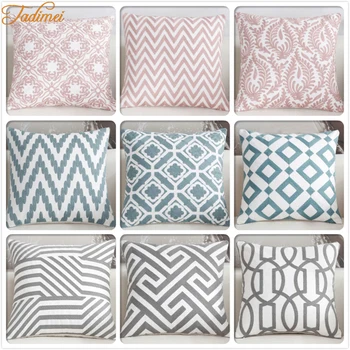 

New Luxury Top Quality Thick Back Lumbar Cushion Outdoor Garden Throw Pillow Case Bed Sofa Chair 18x18 inch 45x45 cm Pillowcase