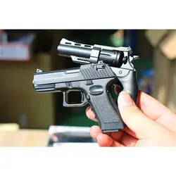 4 шт. открытый игрушечный пистолет металлический пластиковый мини-пистолет Мягкая Пуля выстрел пистолет игрушки подарок на день рождения