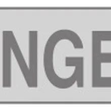 Нажимная этикетка dim.165x50мм