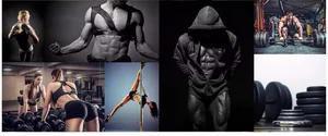 Custom Photo 3D Wallpaper Gym Background Room Home Improvement 3d Wall Murals Wallpaper for Wall