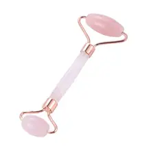 1PC Double Head Facial Massage Roller Crystal Quartz Face Slimming Lifting Tool Facial Massage Roller Stone Skin Anti Wrinkle 1PC Double Head Facial Massage Roller Crystal Quartz Face Slimming Lifting Tool Facial Massage Roller Stone Skin Anti Wrinkle