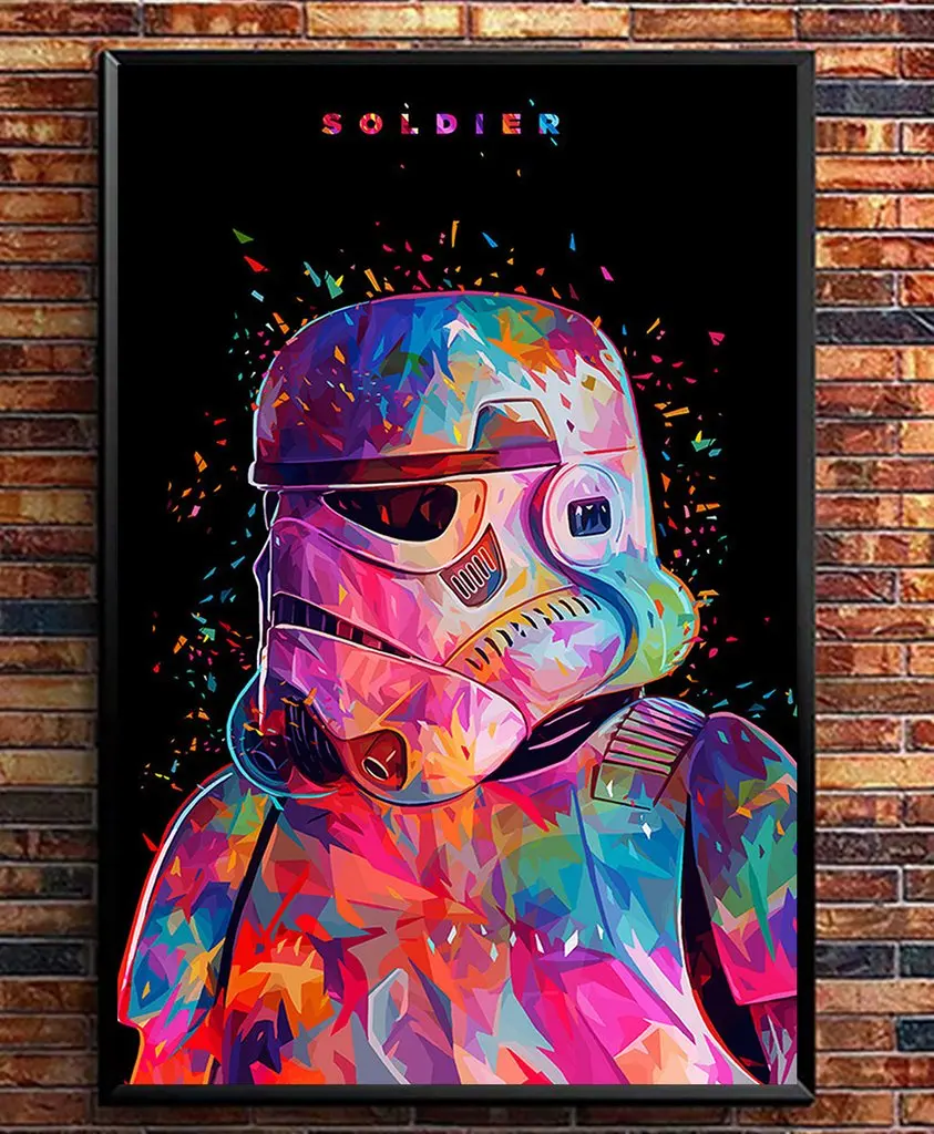 

Star Wars Stormtrooper color Poster