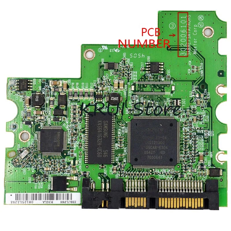 Бесплатная доставка HDD PCB Логическая плата номер: 302006101/микросхема основного