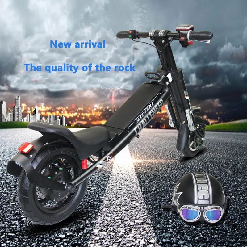 Flash Deal Electric motorcycle/ electric vehicle/Foldable electric vehicle/Electric bicycle/lithium battery/Easy to carry 2