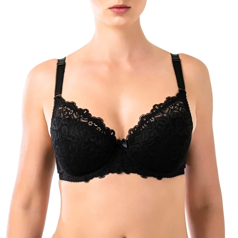 

Big Size Bras for Women Plus Size Cotton Lace Underwear Bra 80 85 90 95 100 C D E F ARDI R2715-01