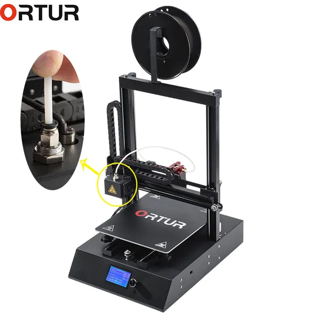 Best Price Ortur4 FDM Desktop 3d Printer machine All Linear Guide Rail High-Speed 3D Printer with Resume Print Upgrade Marlin Mainboard 2.0