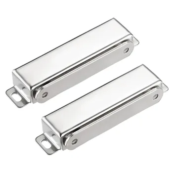 

Uxcell 2pcs 70mm 97mm 51mm Door Cabinet Magnetic Catch Home Furniture Replacement Magnet Latch Closure Stainless Steel
