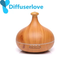 Diffuserlove 500 мл увлажнитель древесины зерна Арома диффузор эфирное масло диффузор увлажнитель с 7 цветов светодиодный ночник