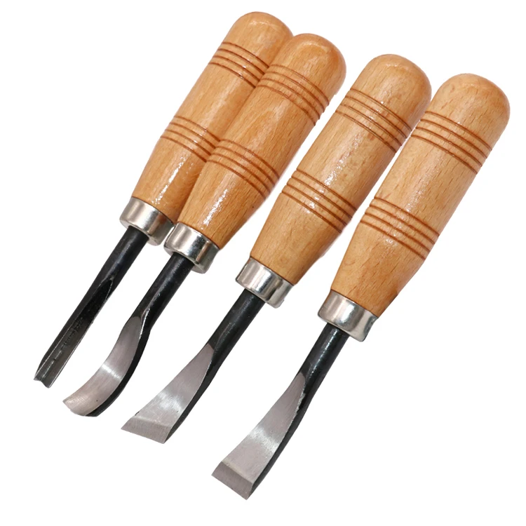 8pcs/set Wood Carving Hand Chisel Professional Wood Gouges Set Carpenter Carving Knife