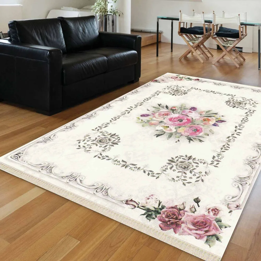 Details about   ROSA TRADITIONAL CREAM RED CLASSIC FLOOR RUG RUNNER 80x400cm **FREE DELIVERY** 