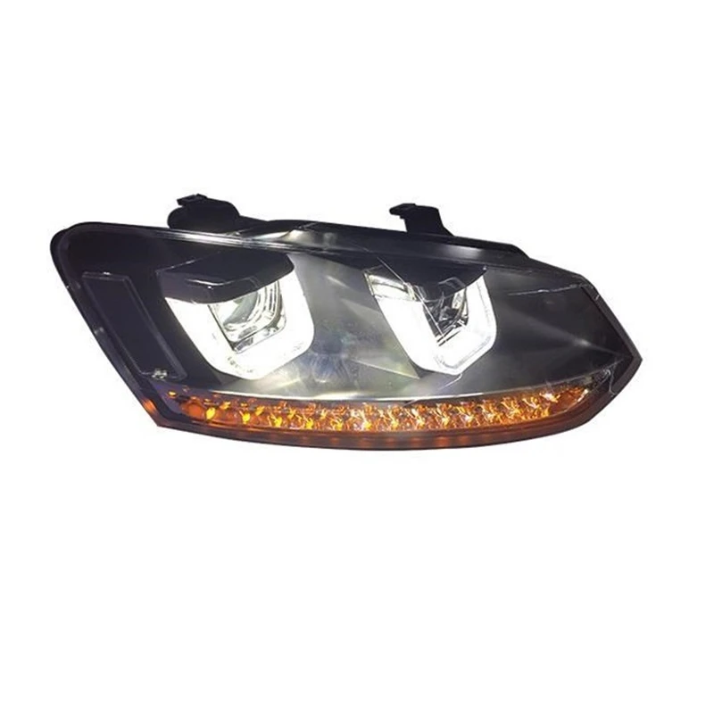 

Headlights Assessoires Neblineros Para Auto Daytime Running Drl Automobiles Side Turn Signal Car Led Lights For Volkswagen Polo