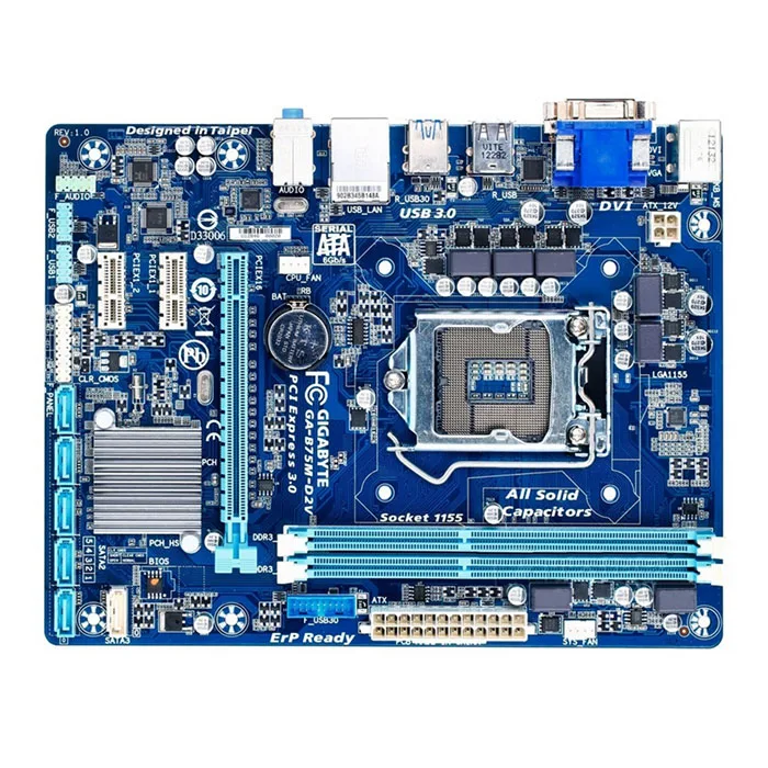 For Gigabyte Ga 5m D2v Original Used Desktop Motherboard 5m D2v 5 Lga 1155 I3 I5 I7 Ddr3 16g Micro Atx Lga 1155 I3 I5 I7i5 I7 Aliexpress