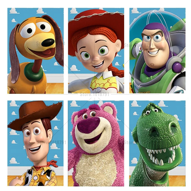 Toy Story street 5D Diy Diamond Painting