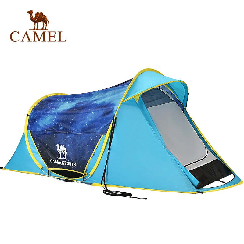 

CAMEL Ultralight Automatic Opening Camping Tent 4 Season Double Layer Waterproof Outdoor Beach Travel Tent For 1-2 Person