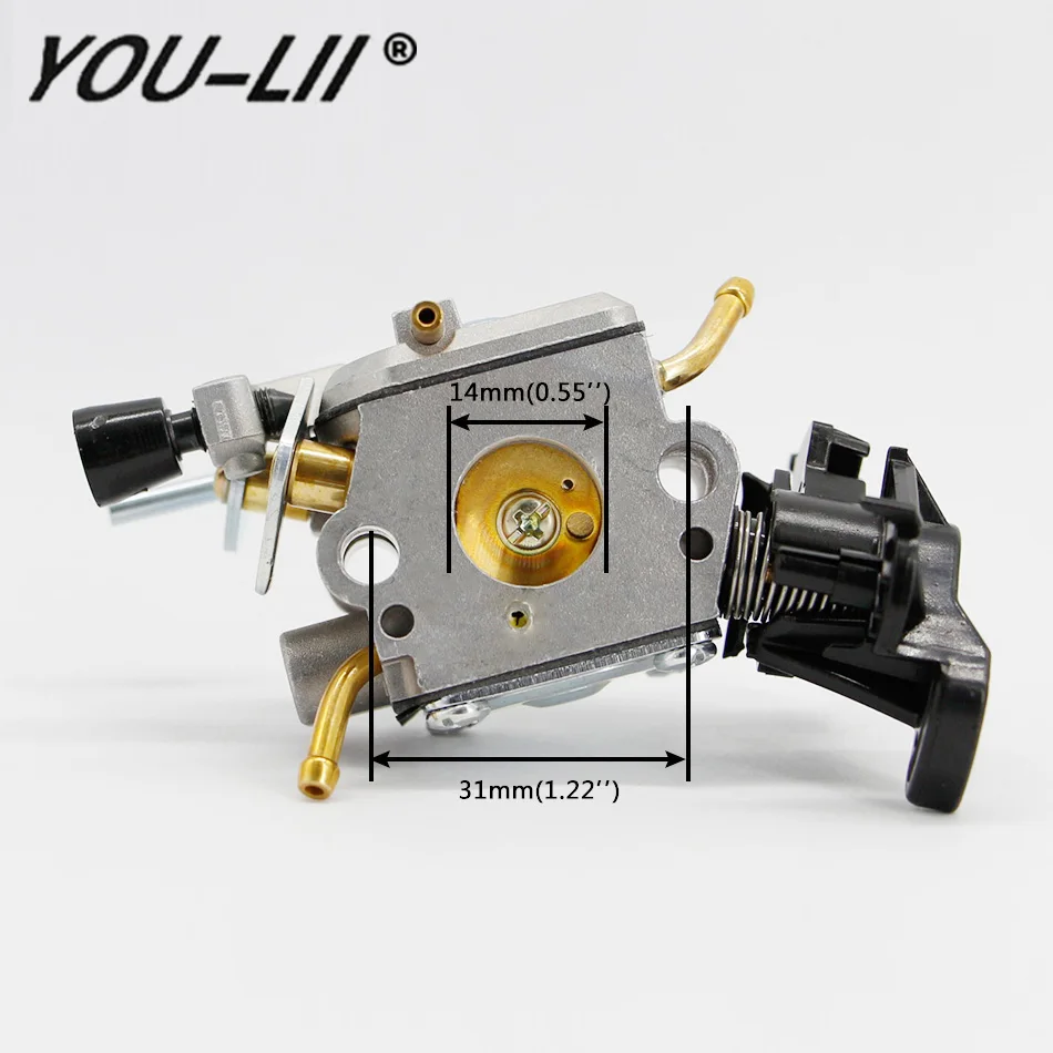 Карбюратор YOULII для Husqvarna 445 450 КАРБЮРАТОР E JONSERED CS2245S 506450401 карбюратор бензопилы Zama
