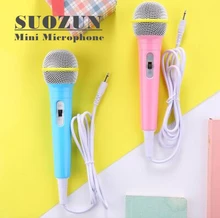 SUOZUN Estúdio Portátil Mini Estúdio Speech Mic Microfone De Áudio Estéreo de 3.5mm Para O Telefone/Telefone Inteligente Acessórios De Desktop