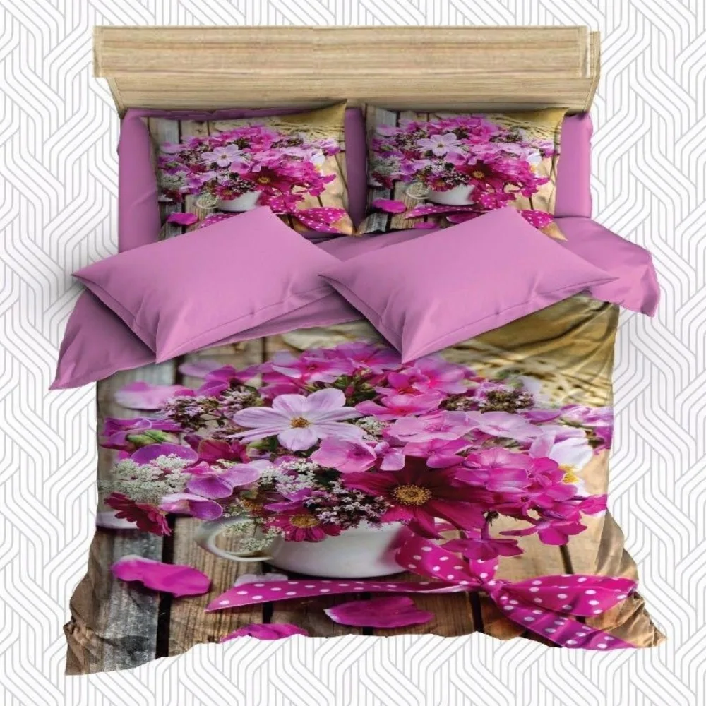 Best Price Else 6 Piece Pink White Little Flowers in Pot Florals 3D Print Cotton Satin Double Duvet Cover Bedding Set Pillow Case Bed Sheet Best Price Else 6 Piece Pink White Little Flowers in Pot Florals 3D Print Cotton Satin Double Duvet Cover Bedding Set Pillow Case Bed Sheet