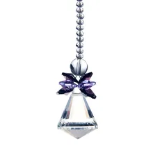 H& D прозрачные хрустальные Висячие алмазные украшения для защиты от солнца, радужные хрустальные призмы, ангел-хранитель, подвеска, украшение для дома, свадьбы