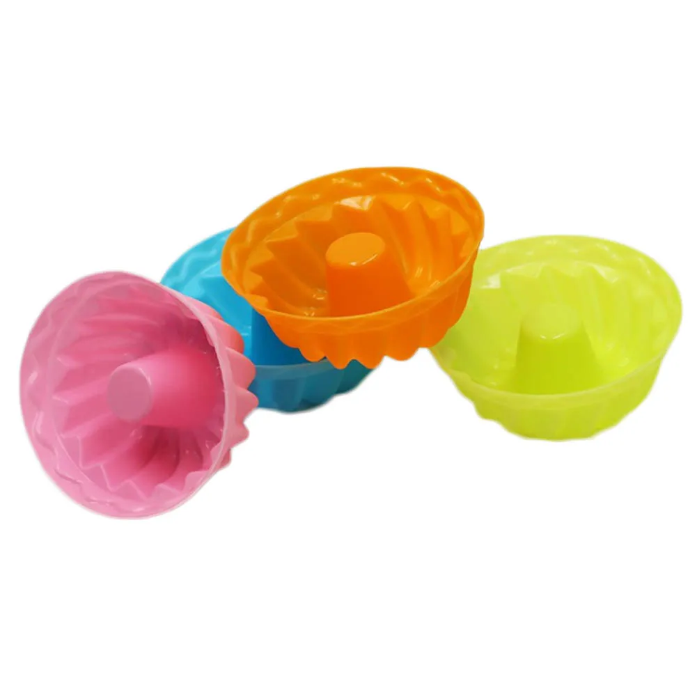 

7CM Pumpkin Shape 3D Cake Cup Silicone Muffin Cupcake Mold Baking Tools Cake Decorating Tools For Bakeware