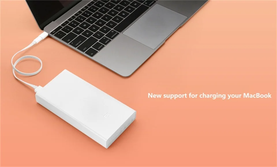 Xiao mi power Bank 20000 мАч 2C портативное зарядное устройство Поддержка QC3.0 Dual USB mi внешний аккумулятор 20000 для мобильных телефонов