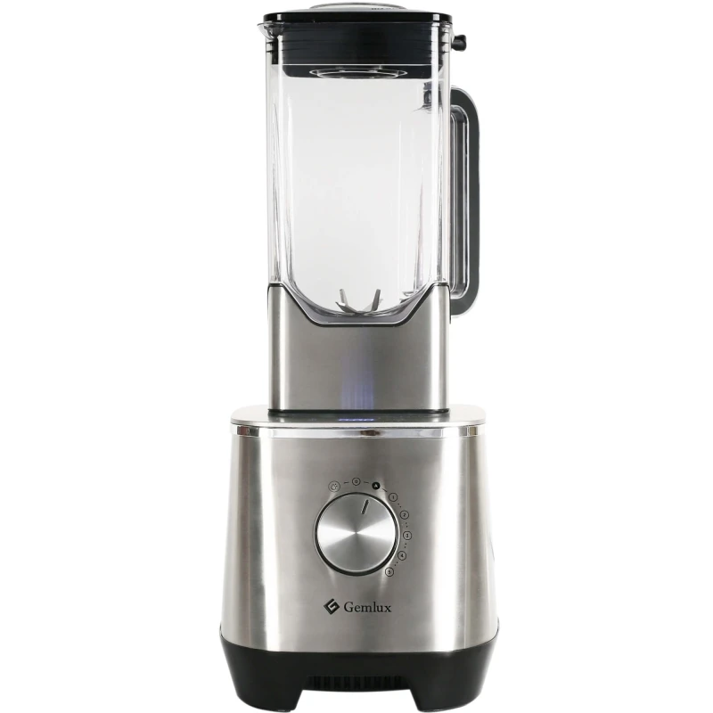 Блендер GEMLUX GL-PB-577 (Мощность 2000 Вт, объем 2 л, тритановый стакан с крышкой, материал корпуса - алюминиевый сплав, 6-ти лопастной нож из нержавеющей стали)