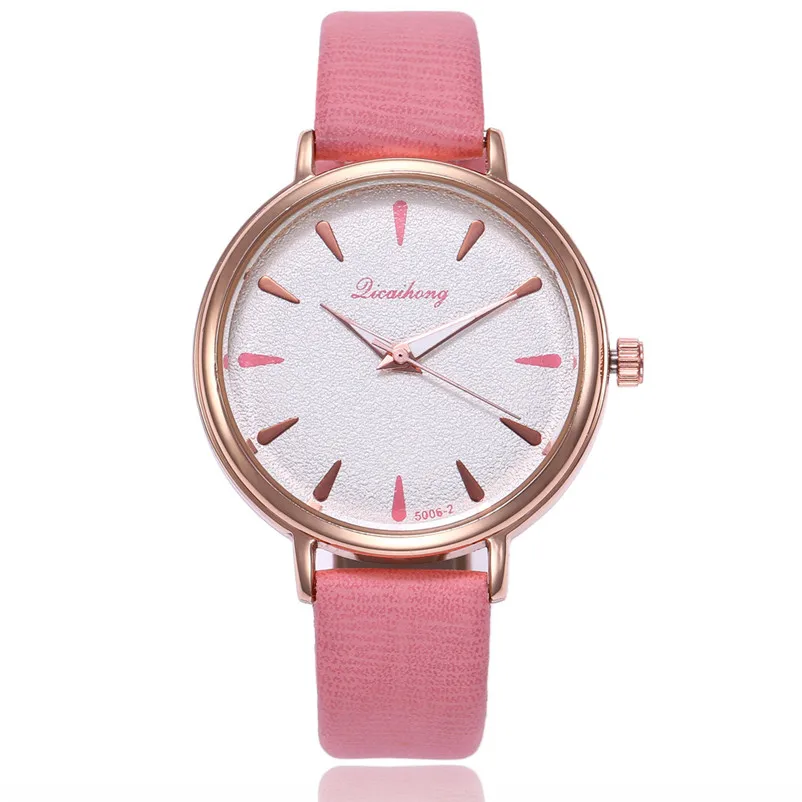NEW Women's watches brand luxury fashion ladies watch Leather Band Analog Quartz Round Wrist Watch clock relogio feminino Y31 (6)