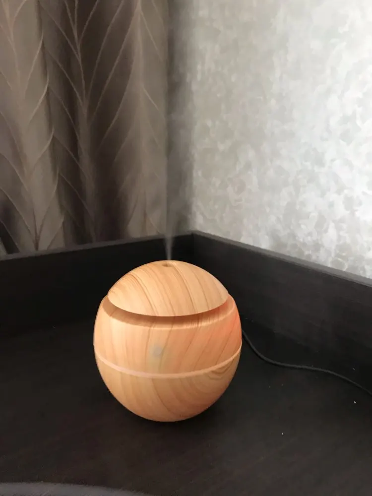 USB Round Aroma Essential Oil Diffuser