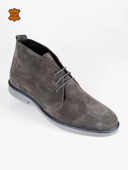 

Polacchine gray suede