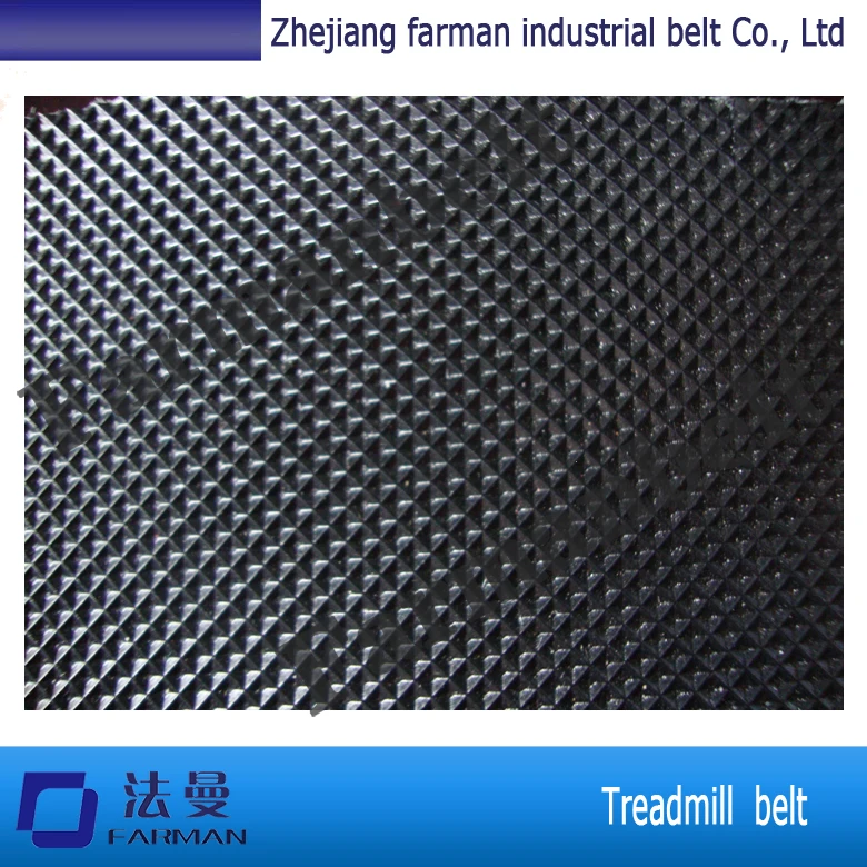 

Farman 1.5mm thickness black diamond pattern treadmill belt