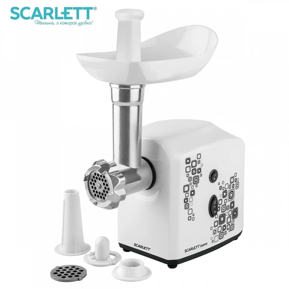 Meat Mincer Scarlett SC-MG45S51 Meat Grinder Meat Grinder Electric Chopper Electric Grinder Household appliances for kitchen цена Meat Mincer Scarlett SC-MG45S51 Meat Grinder Meat Grinder Electric Chopper Electric Grinder Household appliances for kitchen цены онлайн