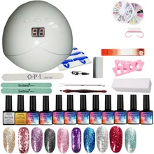 Инструменты для маникюра, Полупостоянный УФ-гель, набор для педикюра, Алмазный Блестящий лак