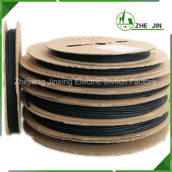 

ZHEJIN 200Meters Heat Shrink Tubing 2:1 Wire Cable Wrap 2.0MM 2.5MM 3.0MM 3.5MM 4.0MM Assortment Electric Insulation Tube Kit