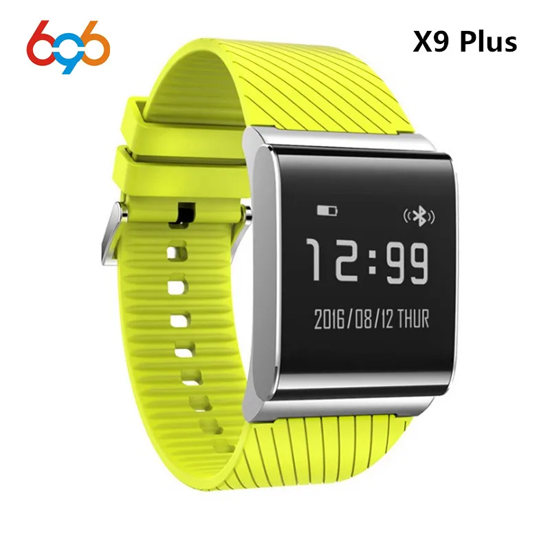 

Smart Wristband Band Blood Pressure Oxygen X9 Plus Heart Rate Monitor Bracelet Watch Wristwatch Anti-lost For iOS Android Xiaomi