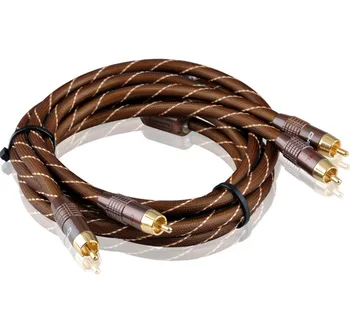 

Choseal Q-845 HiFi audio cable 1.5 m double lotus audio cable