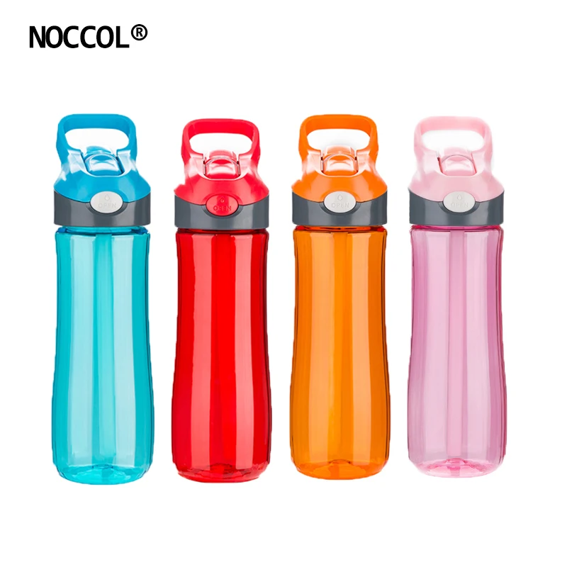 

NOCCOL 550ML Outdoor Sports Water Bottle Color Eco-Friendly Travel Camping Brand Drinkware Plastic Flask Tritan Heath Kettle