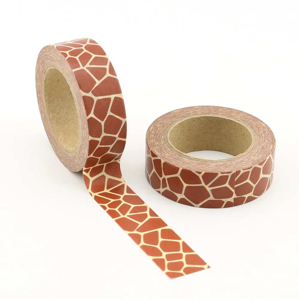 

1pcs map cracking Decorative Washi Tape DIY Scrapbooking Masking Tape School Office Supply Escolar Papelaria