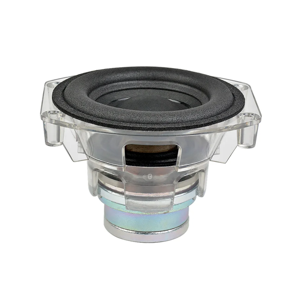 AIYIMA 3 inch Protable Subwoofer Speaker 4 ohm 30W Desktop Deep Bass Long-stroke Foam Neodymium Speaker for Harman Kardon