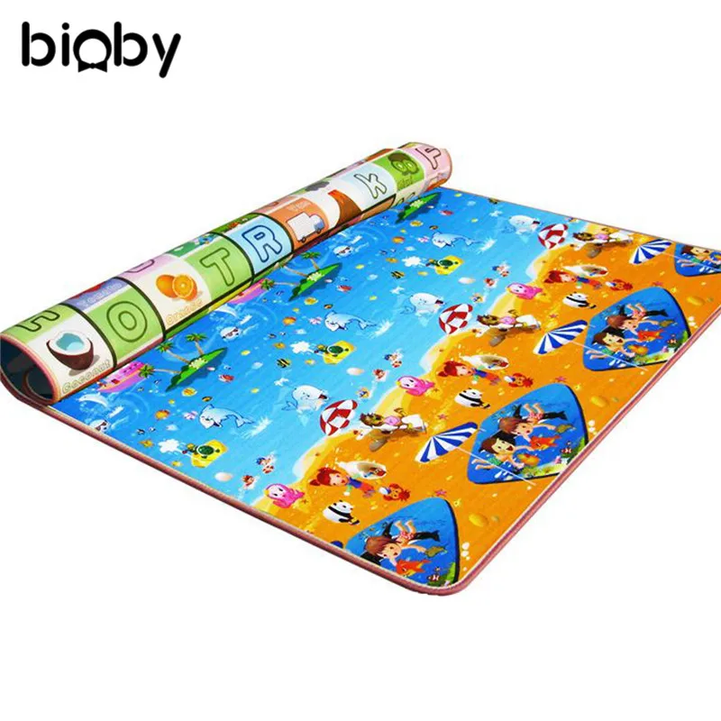 

Multifunction Ocean Theme Children Blanket Play Rug Mat Infant Kids Carpet Game Picnic Mat Baby Floor Crawling Pad 180X120cm
