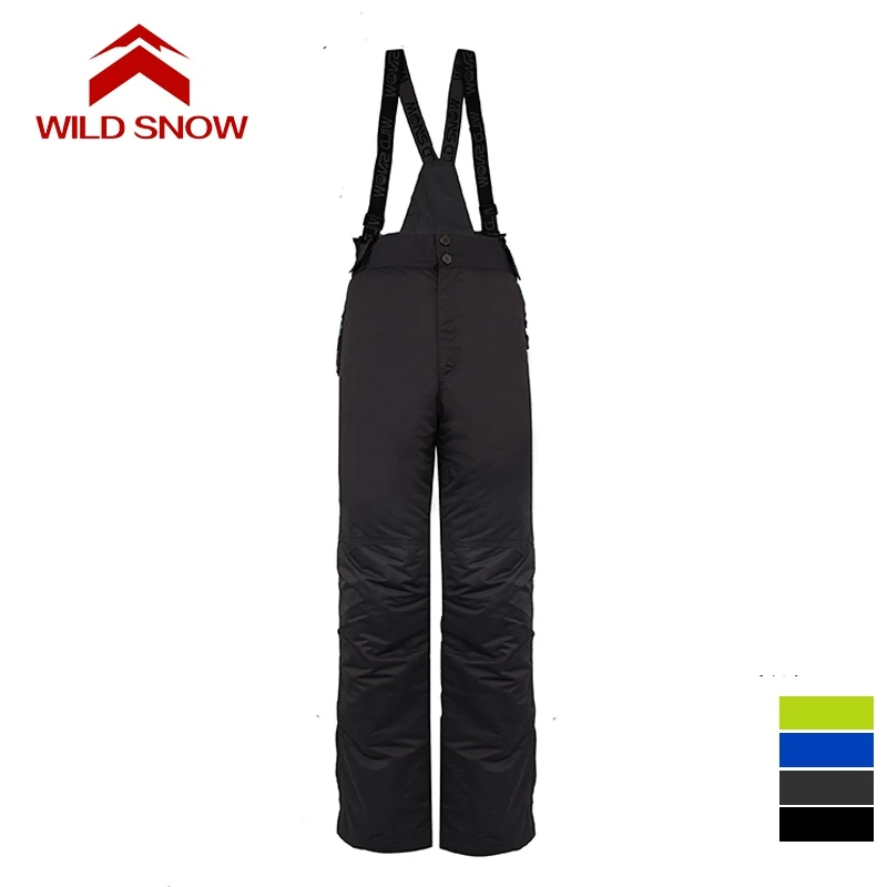 

Winter Ski Pants Men Snowboard Skiing Snow Pants Warm Trousers Male 4 Colors 2017 New