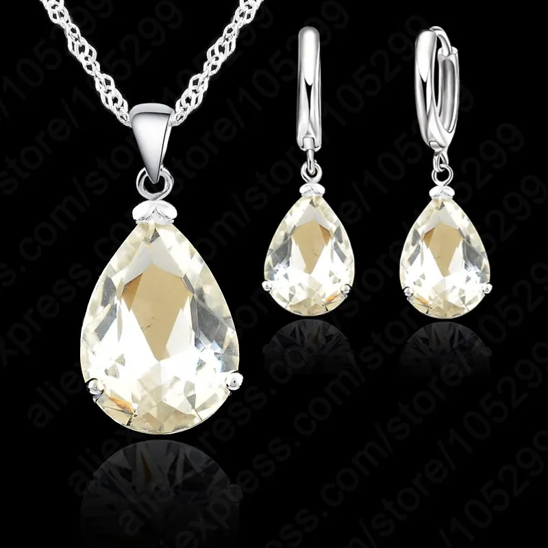 JEXXI-Elegant-Water-Drop-Woman-Party-Wedding-Jewelry-925-Sterling-Silver-Cubic-Zircon-Fashion-Earring-Necklace (2)