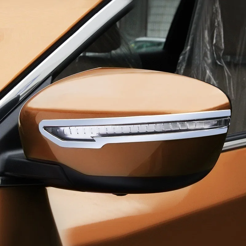 

Door exterior durable decorative auto decoration bright sequins modification accessory car styling 14 15 16 FOR Nissan X-TRAIL