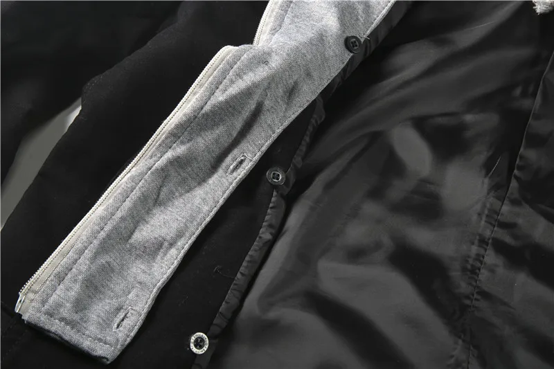 Повседневный мужской блейзер размера плюс M-6XL, имитация двух частей, съемный капюшон, блейзер с длинным рукавом, однобортный костюм на двух пуговицах, FS-150