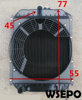 

Top Quality! Cooling Water Tank/Radiator fits for 4105/4108/4110D 4 Cylinder 04 Stroke Water Cooling Diesel Engine