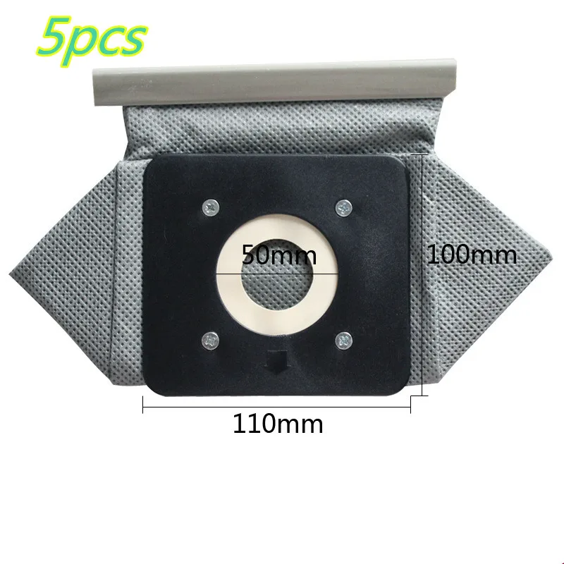 Najtaniej 5 sztuk 11x10 cm uniwersalny płócienna torba wielokrotnego użytku worki do odkurzaczy do wymiany Philips Electrolux LG Haier Samsung
