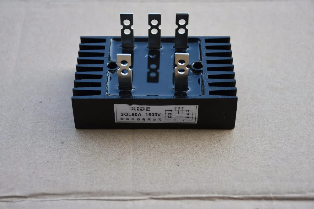 SQL60A1600V 1600V 60A rectifier/charger, three phase AC to DC for
