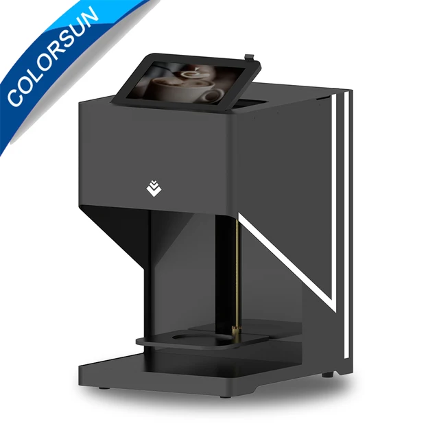 Best Offers Colorsun Faster spped Wifi Automatic coffee printer latte art coffee printer cake coffee printing machine with tablet Best Offers Colorsun Faster spped Wifi Automatic coffee printer latte art coffee printer cake coffee printing machine with tablet