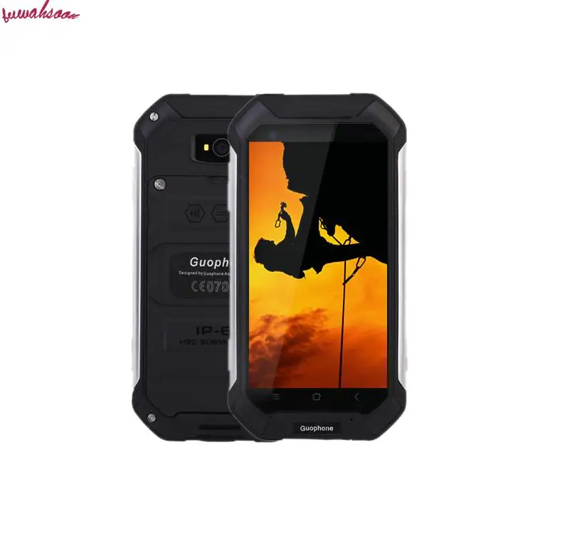 Смартфон GuoPhone V19 Android 6,0 4,5 ''Gorilla screen MTK6580 четырехъядерный 2 ГБ+ 16 Гб IP68 водонепроницаемый мобильный телефон Mopbile