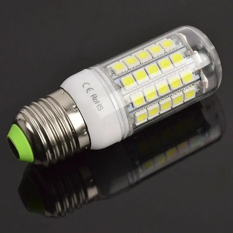 Светодиодный E27 220 V 69SMD 5050 светильник Кукуруза лампочки лампы теплый белый/холодный белый